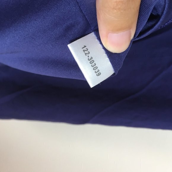 LOFT ANN TAYLOR COLOR BLOCK SLEEVELESS DRESS BLUE WOMENS SIZE 2 PLEATED … - Picture 7 of 7